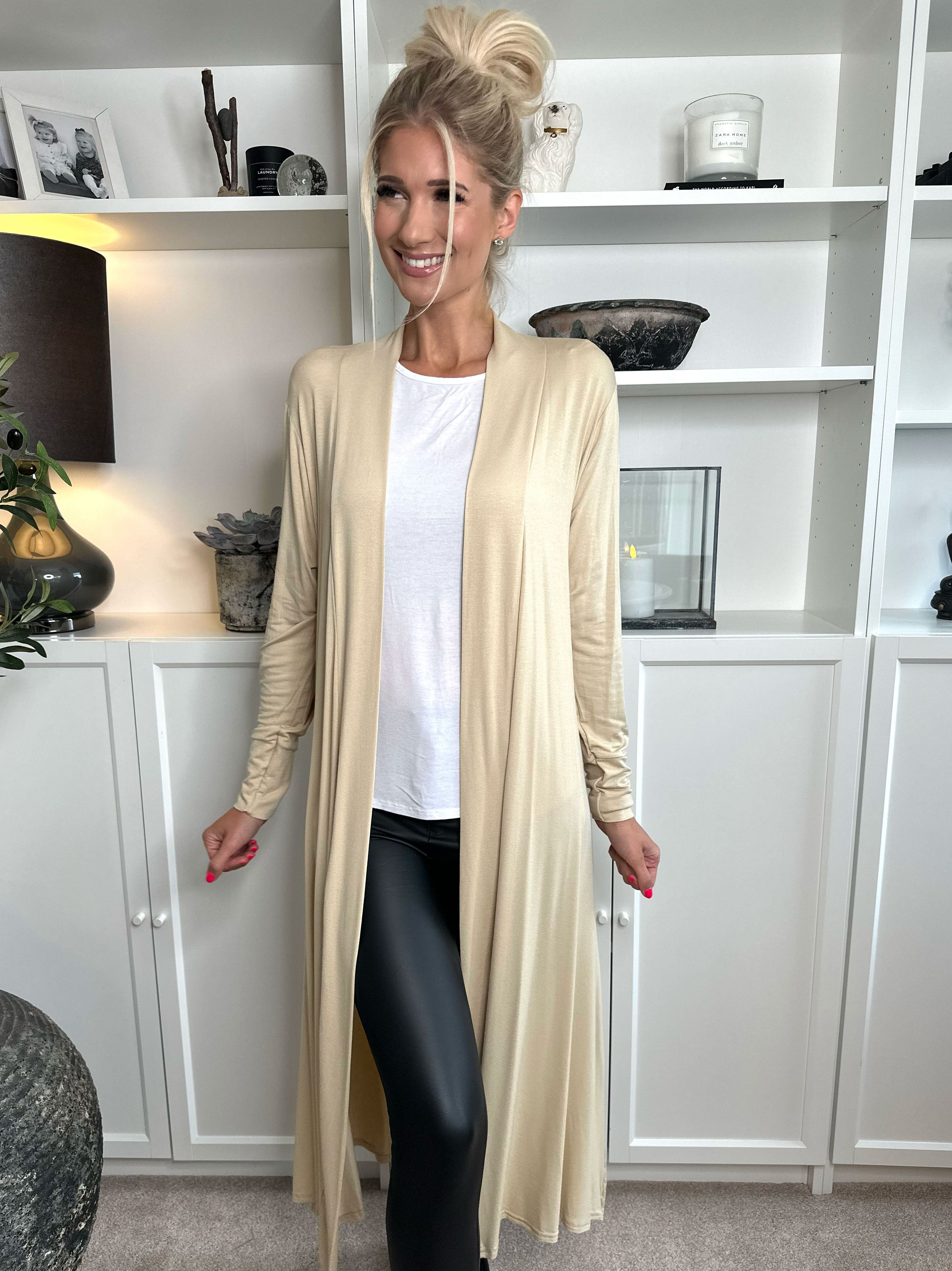 Mikkala - Lang basic cardigan (bestseller)